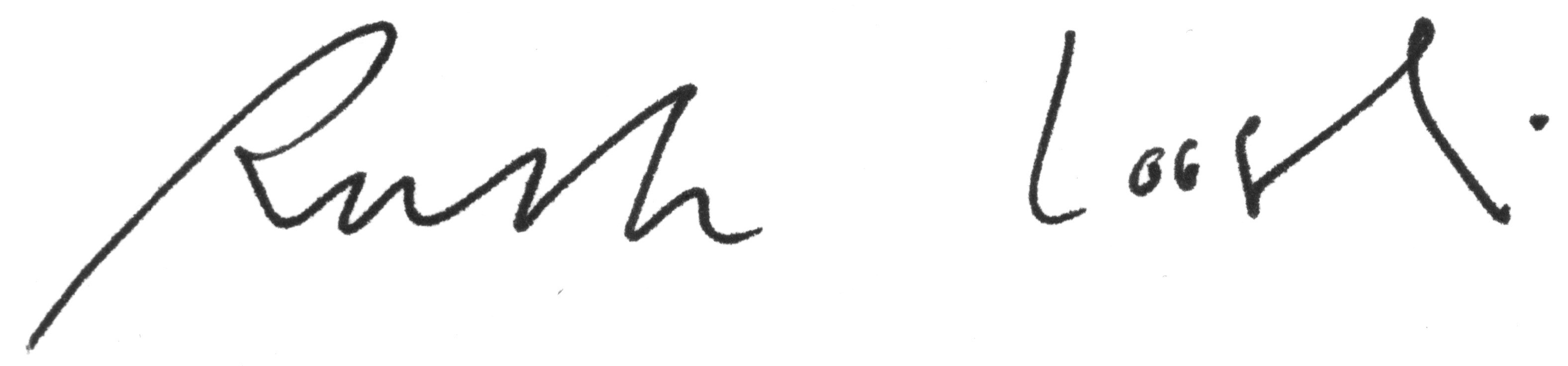  Signature Ruth Loosli